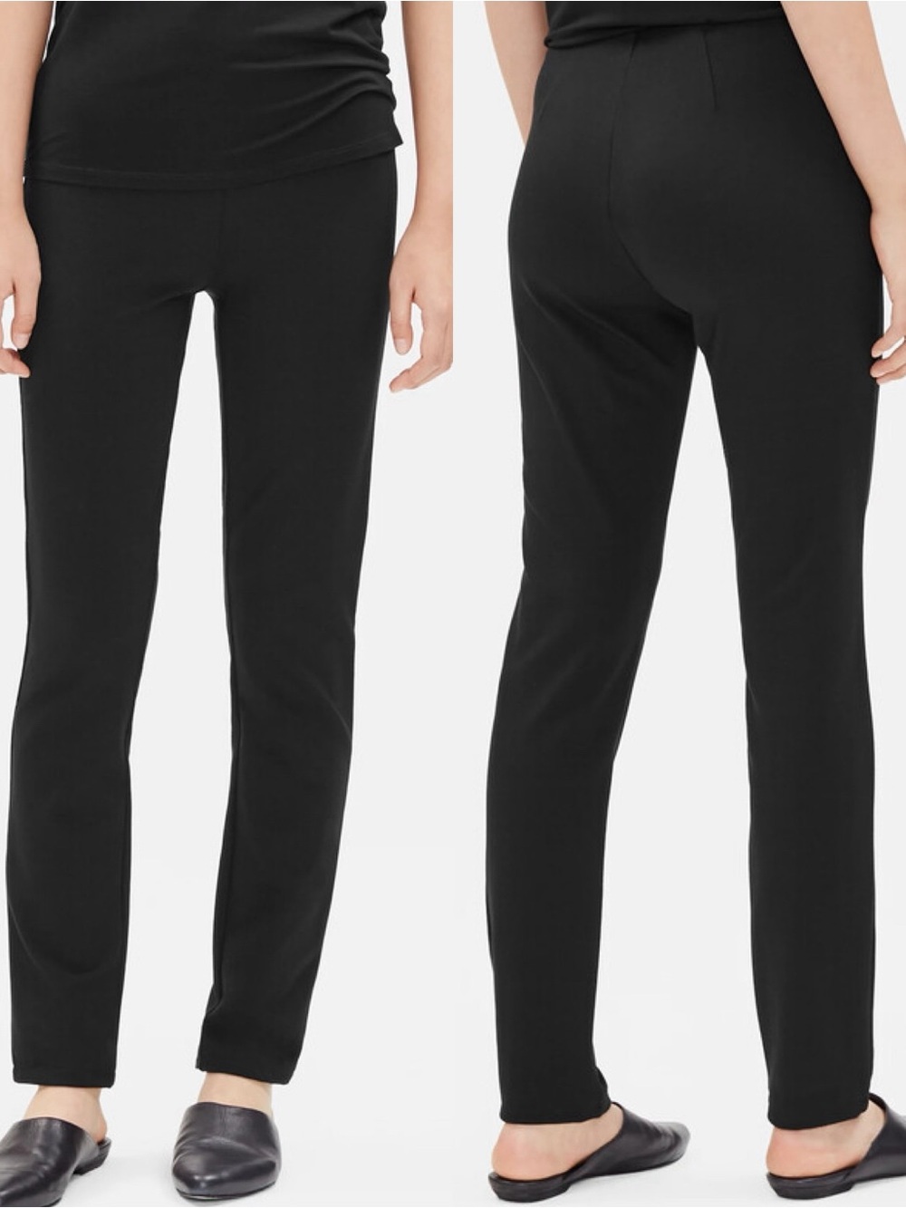 Eileen Fisher | System Stretch Ponte Slim Pant